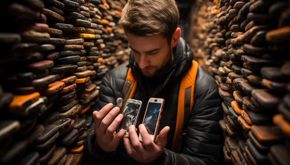 Science/High-Tech - Technician Reveals Mystery Behind Problem of Limited Space on Smartphones